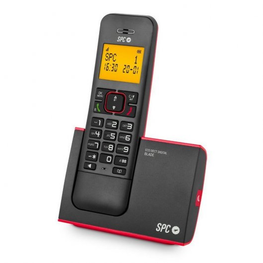 TELEFONO FIJO SOBREMESA SPC TELECOM COMFORT 3293B BLANCO – Movil & Tablet